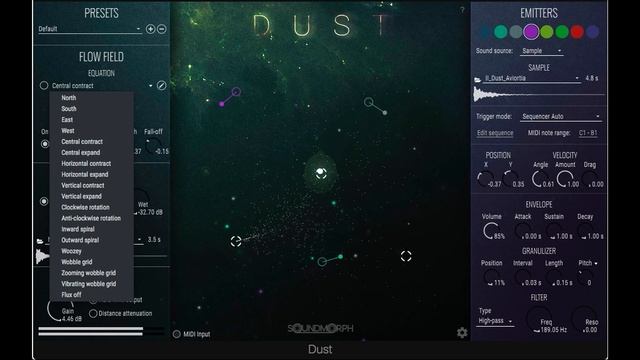 SoundMorph Dust - First Use