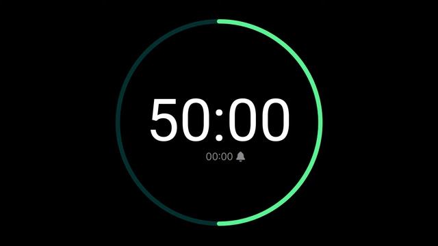 100 Minute Countdown Timer with Alarm / iPhone Timer Style смотреть онлайн