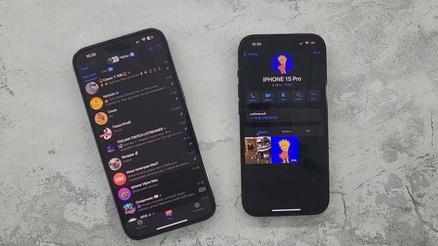 Incoming & Outgoing Call+Social Media Viber+ Telegram+WhatsApp on IPhone 14 Pro Max vs IPhone 15 Pr смотреть онлайн