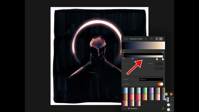 HOW to USE GRADIENT MAPS on iPad Pro - with artstudio, clipstudio and affinity photo смотреть онлайн