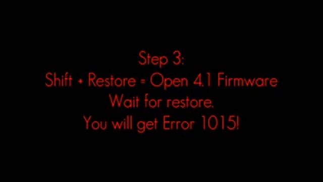 How to restore iPhone 3G iOS 4 2 1 Baseband 06 15 00 Error 1 смотреть онлайн