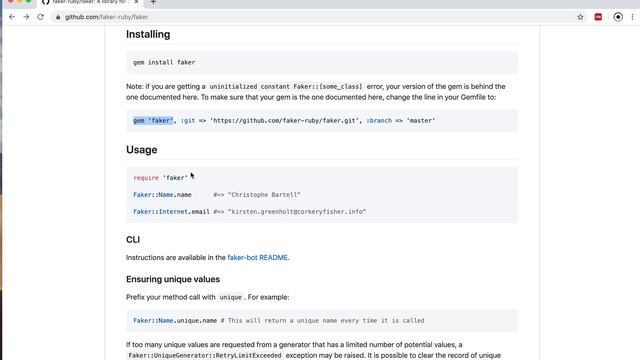 ¿Cómo crear seeds con la gema Faker en Ruby on Rails ? смотреть онлайн