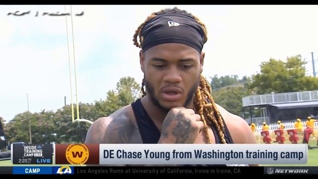 NFL Network comes out to Richmond for Washington's first day of Camp смотреть онлайн