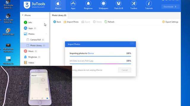 How to backup iphone photo to laptop Sinhala 3utools Sinhala смотреть онлайн