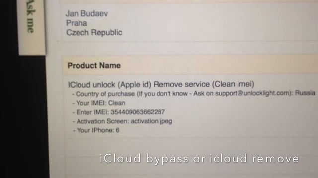 iCloud remove(Apple ID) feedback client смотреть онлайн