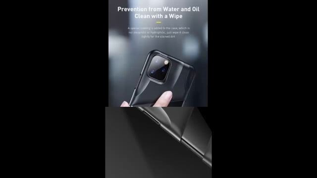Baseus Case Hard PC Shockproof Case Support Wireless Charging for iPhone 11, 11 Pro, 11 Pro Max смотреть онлайн