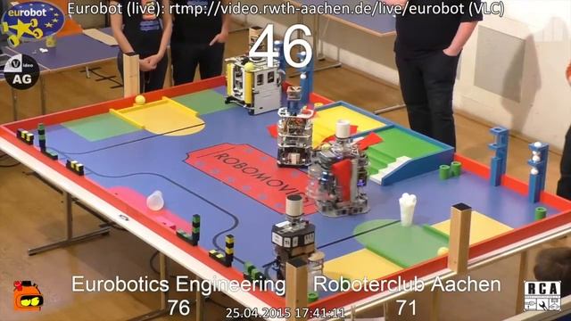 Eurobot Germany 2015 - RCA vs. EuroEngineer [3] ⌘FINAL⌘ смотреть онлайн