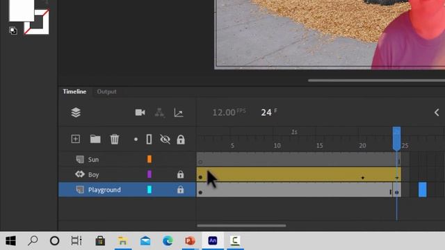 Adobe Animate Sunburn Animation - Motion Tween Color and Path Changes for Beginners Tutorial смотреть онлайн