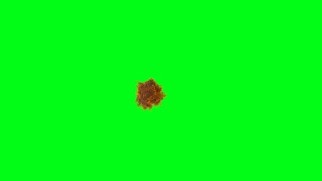 💥 Explosion green screen 🧨 Sound Effect | Overhead Footage - Bomb Explode Above FX - Full HD 1080p смотреть онлайн