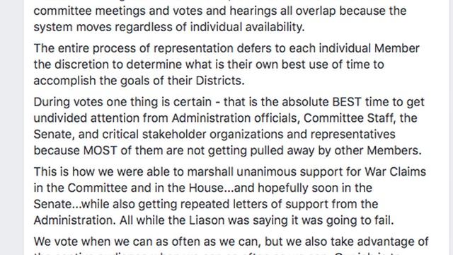 San Nicolas talks about having eighth-worst voting record in House of Representatives смотреть онлайн