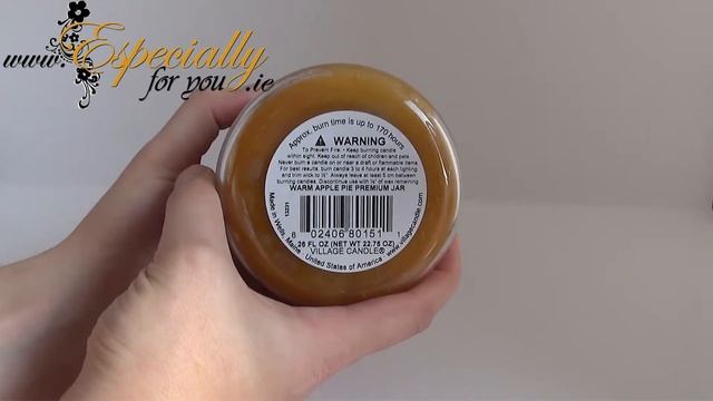 Especially For You | Village Candle | Large Jar | Warm Apple Pie смотреть онлайн