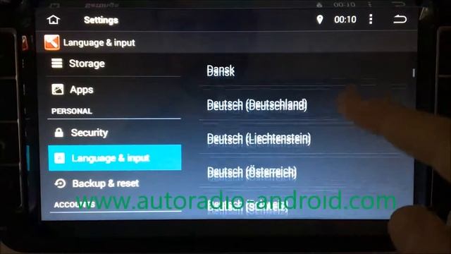 Mettre autoradio Android 4.4.4 en français - Autoradio-Android.com смотреть онлайн