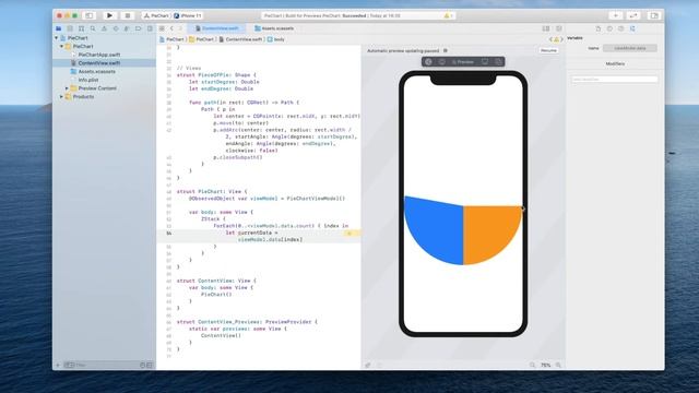 How to Draw Pie Charts in SwiftUI (2020) - Part 2 смотреть онлайн