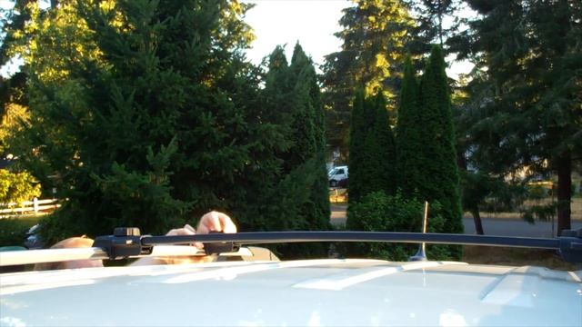 How to Install Roof Rack Crossbars Dodge Journey смотреть онлайн