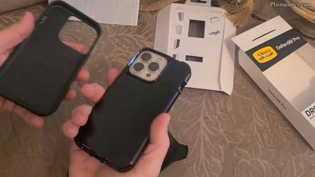 iPhone 13 Pro OtterBox Defender Series Pro Hard Shell Case BLACK смотреть онлайн