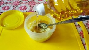 ЧЕСНОЧНОЕ МАСЛО ( простой и быстрый  рецепт)