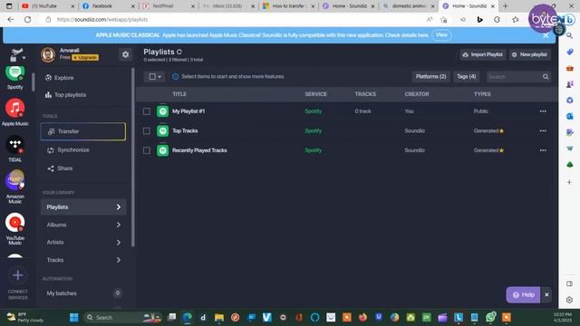 How to transfer playlists between Spotify, Apple Music, Amazon Music, and Gaana смотреть онлайн