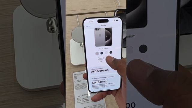 Dubai iPhone 15 pro max price 256 go 512gb 1TB #g4gummi #iphone15promax #iphoneindubai смотреть онлайн