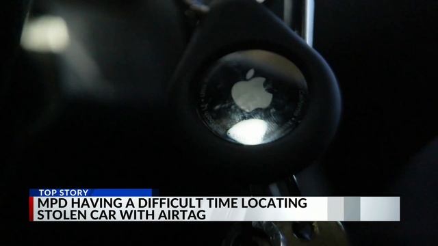 Man tracks stolen car with AirTag; police still haven't found it смотреть онлайн