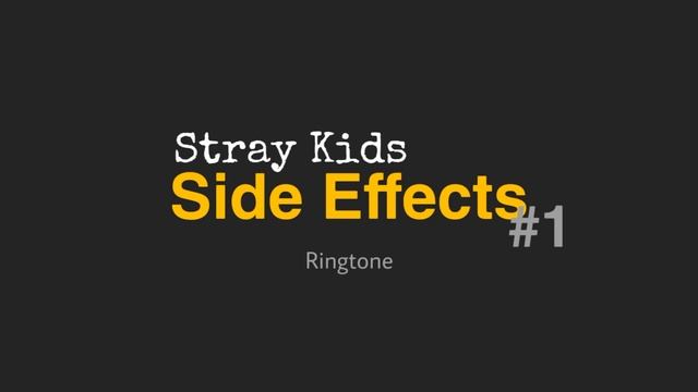 Stray Kids - Side Effects 'ringtone' #1 смотреть онлайн