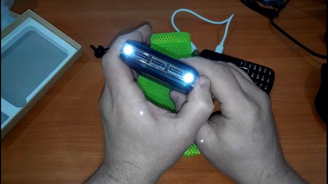 Посылка с Aliexpress.Power Bank Ferising 10000 мАч. смотреть онлайн