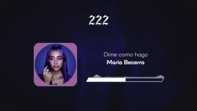 Maria Becerra - Dime Como Hago (Official Audio) смотреть онлайн