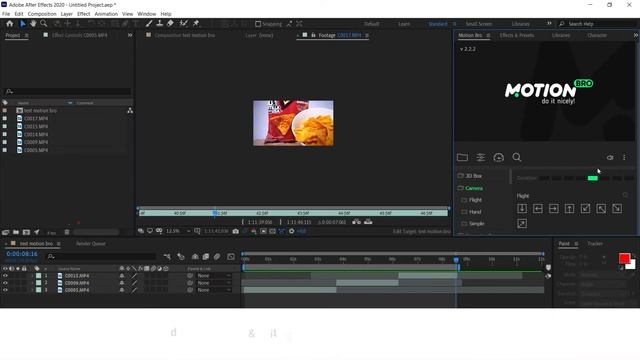 Cara menggunakan Plugin Handy seamless transitions Motionbro After effects 2020 смотреть онлайн