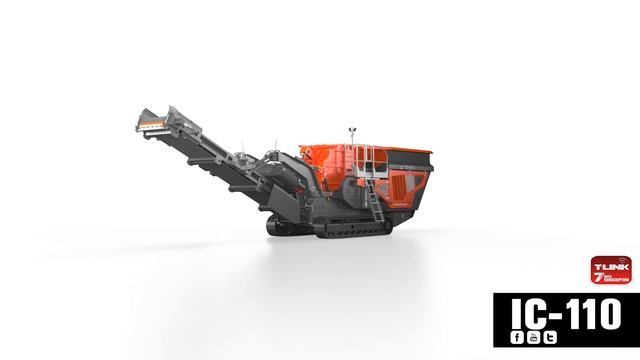 Terex Finlay IC-110 compact impact crusher смотреть онлайн