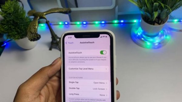 How To Enable Double Tap To Lock iPhone | Double Tap Screen On Off iPhone |Double tap to lock iphon