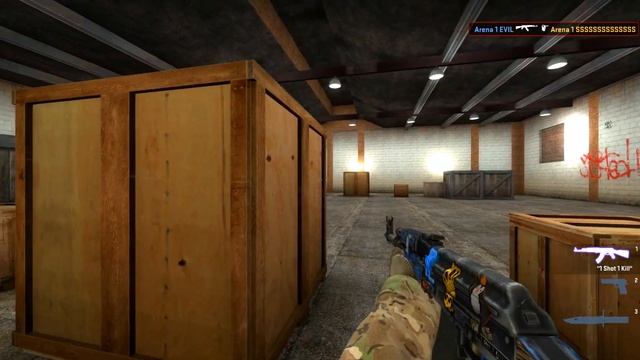 EVIL VS ScreaM [ 1v1 AIM ] смотреть онлайн