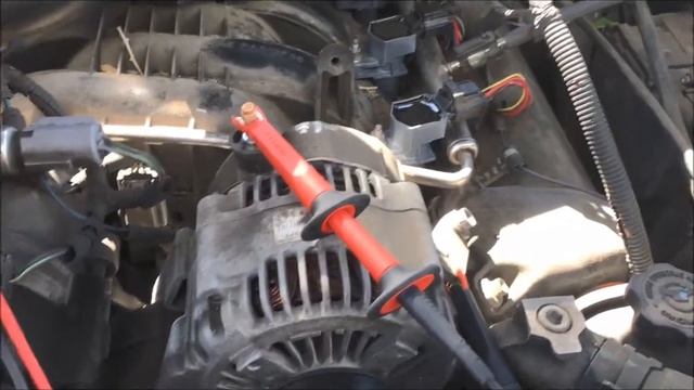 07 jeep liberty alternator replacement смотреть онлайн