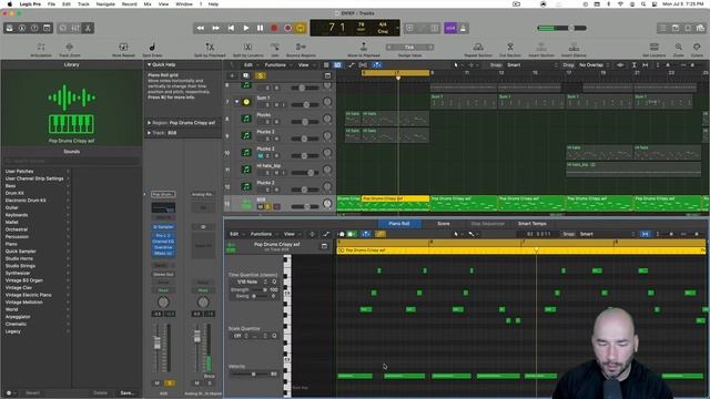 How to Make 808 Slide in Logic Pro X | 808 Slides in Logic Pro X смотреть онлайн