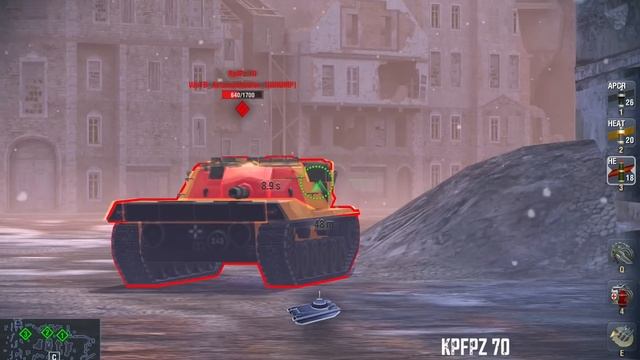 The KpfPz 70 in Depth Review World of Tanks Blitz смотреть онлайн