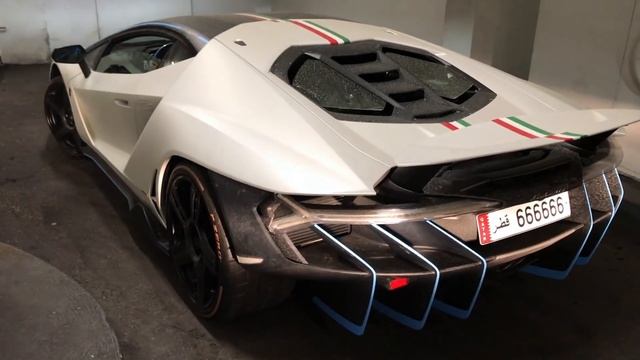 First Lamborghini Centenario on the road in Paris ( HD ) смотреть онлайн
