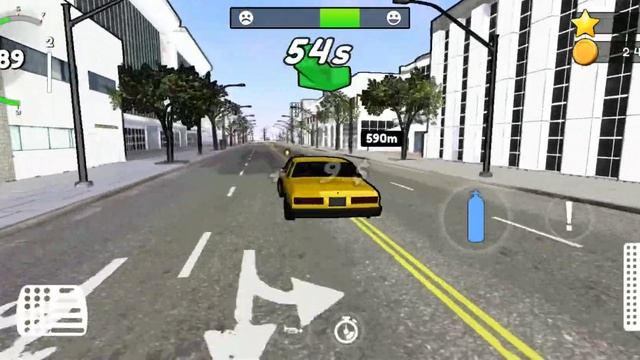 Mad Taxi: City Runner #1 (by Nescie) - Android Game Gameplay смотреть онлайн