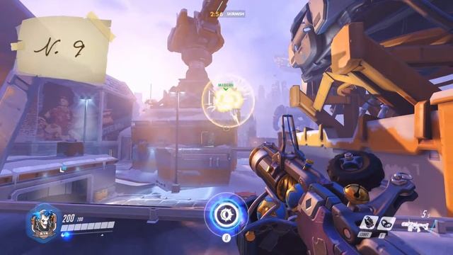 Overwatch Junkrat Volskaya Industries map shortcuts and tricks смотреть онлайн