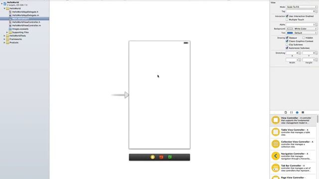 iOS 7 Tutorial 1 - Simple View App смотреть онлайн