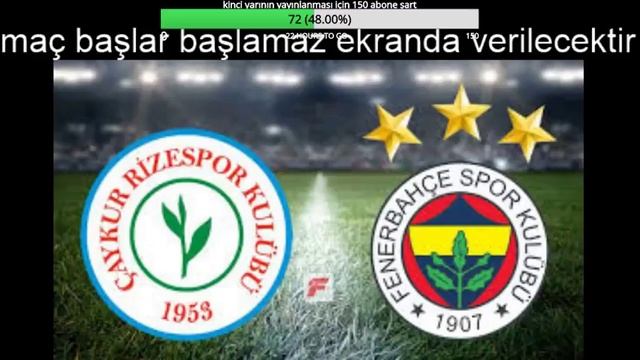 Fenerbahçe Rizespor maçı canlı смотреть онлайн