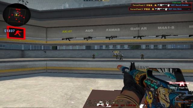 M4A1-S Player Two BS (0.58) смотреть онлайн