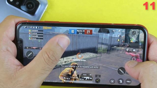 Mi 10T vs iPhone 11 PUBG TEST in 2021 - Snapdragon 865 vs A13 Bionic BGMI TEST смотреть онлайн