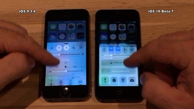 iPhone 5 : iOS 9.3.4 vs iOS 10 Beta 7 / Public Beta 6 Build 14A5345a Speed Test смотреть онлайн