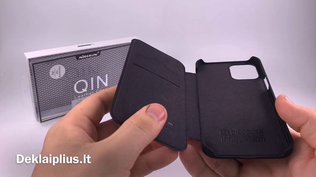 Nillkin Qin juodas Apple Iphone 12-Iphone 12 Pro dėklas-чехол-case смотреть онлайн