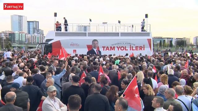 İmamoğlu mazbatayı aldı alan mitinge döndü! İkinci dönem için ceketi çıkardı kolları sıvadı! смотреть онлайн