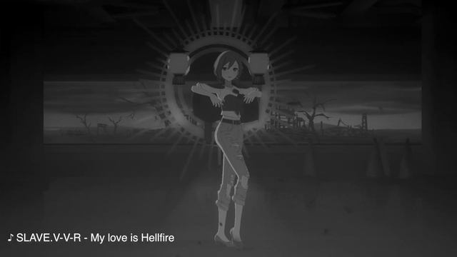 HATSUNE MIKU: COLORFUL STAGE! - My love is Hellfire by SLAVE.V-V-R 3D Music Video смотреть онлайн