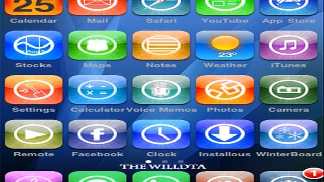 IPHONE & IPOD TOUCH |Five Icon Dock & Five Column-Springboard | смотреть онлайн