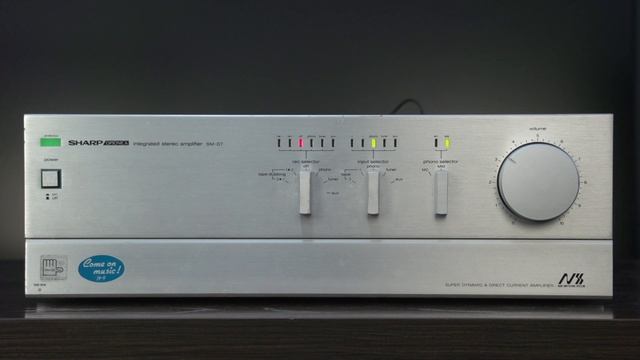 SHARP SM-D7 Если возникает желание добавить тембров - это говорит о низком качестве усилителя. смотреть онлайн