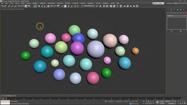 Getting started with 3ds Max 2021 - Part 3 - Object selection смотреть онлайн