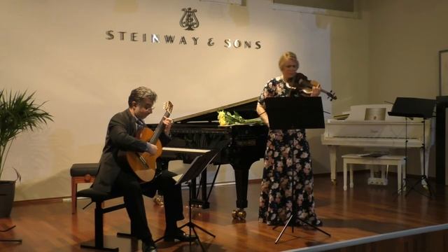 "Romanza Andaluza" by Pablo de Sarasate - Duo Crescendo (Violin & Guitar) #violinandguitar #sarasat смотреть онлайн