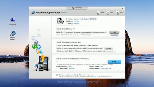 How to recover iPhone 5 backup password on Windows PC смотреть онлайн