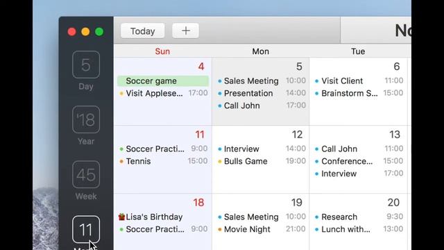 FirstSeed Calendar for Mac: Re-arranging Side Bar смотреть онлайн